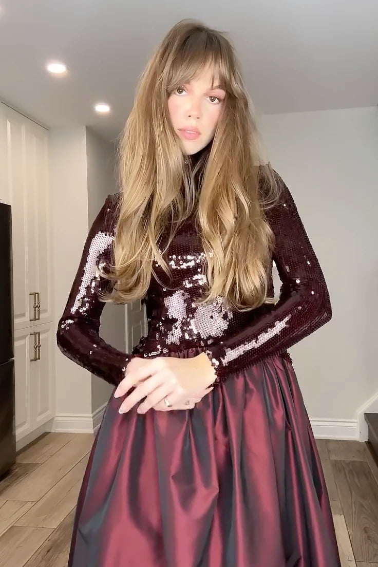 Lilybelle Sequined Midi Dress