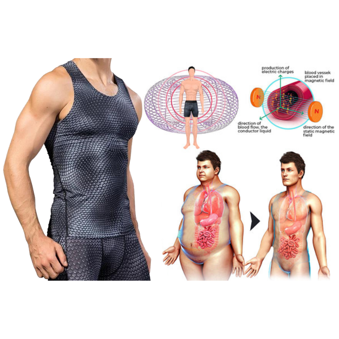 FiberFit™ IONIC Energy Field Therapy Vest for Men