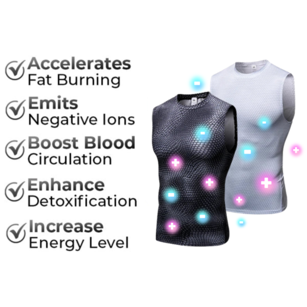 FiberFit™ IONIC Energy Field Therapy Vest for Men
