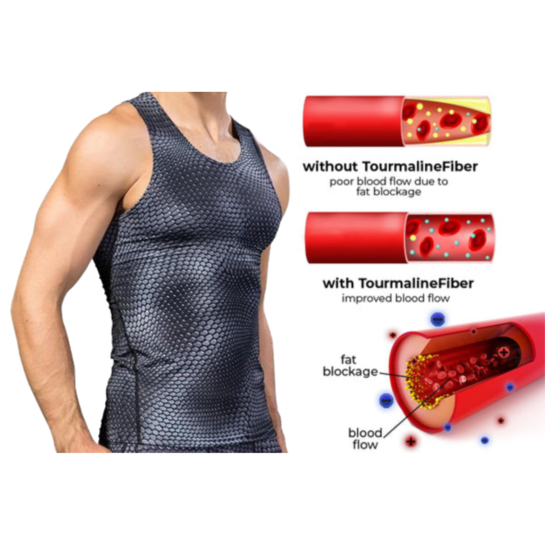 FiberFit™ IONIC Energy Field Therapy Vest for Men