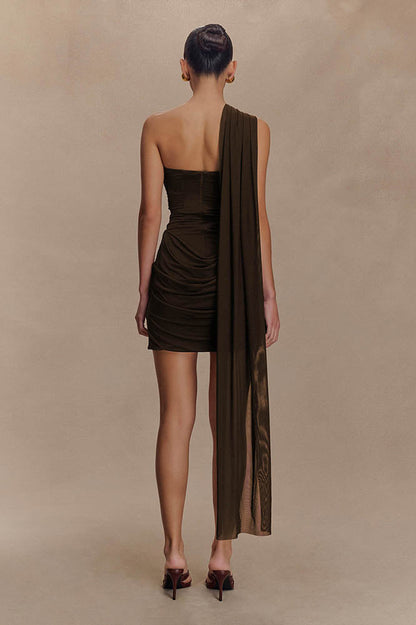 Summer Party-Ready Strapless Mini Dress