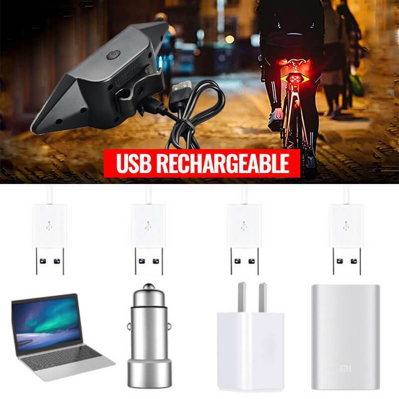 🔥HOT SALE🔥 Bicycle Charging Turn Signal