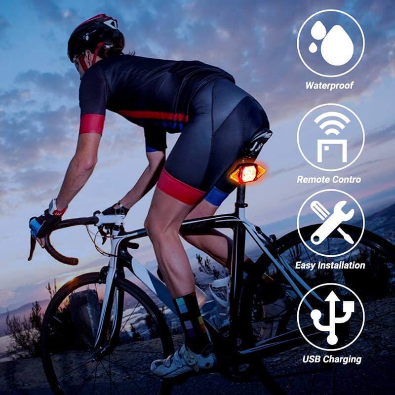 🔥HOT SALE🔥 Bicycle Charging Turn Signal