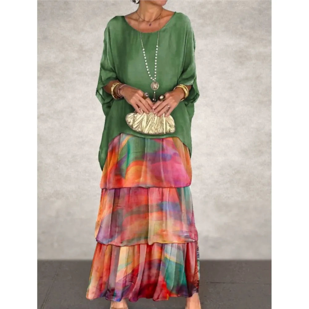 🎁Hot Sale 49% OFF✨ Timeless Elegance – Designer Flowy Dress