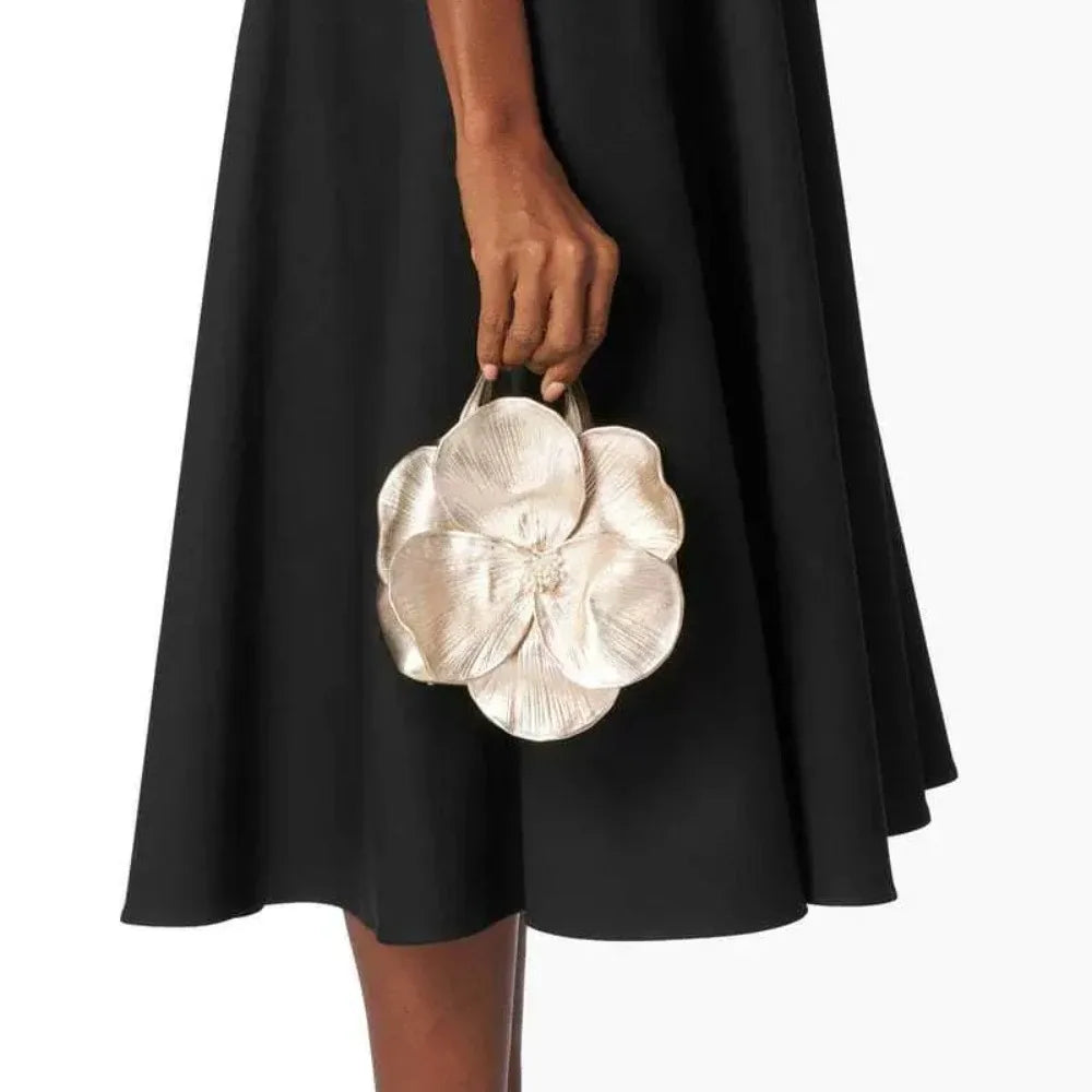 Floral PU Leather Handbag