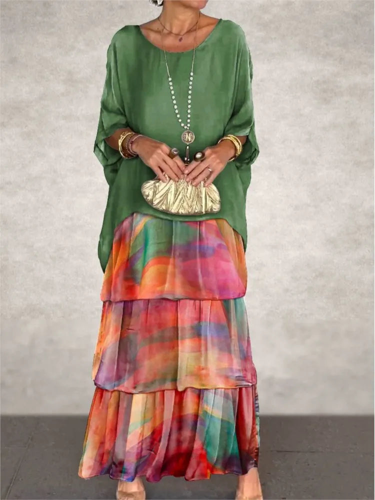 🎁Hot Sale 49% OFF✨ Timeless Elegance – Designer Flowy Dress