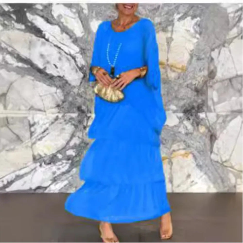 🎁Hot Sale 49% OFF✨ Timeless Elegance – Designer Flowy Dress