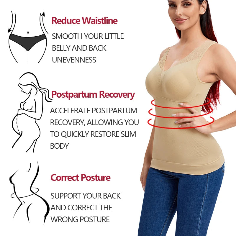 FiberFit™ Hourglass Sculpting Self Heating Vest