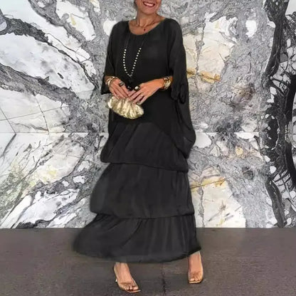 🎁Hot Sale 49% OFF✨ Timeless Elegance – Designer Flowy Dress