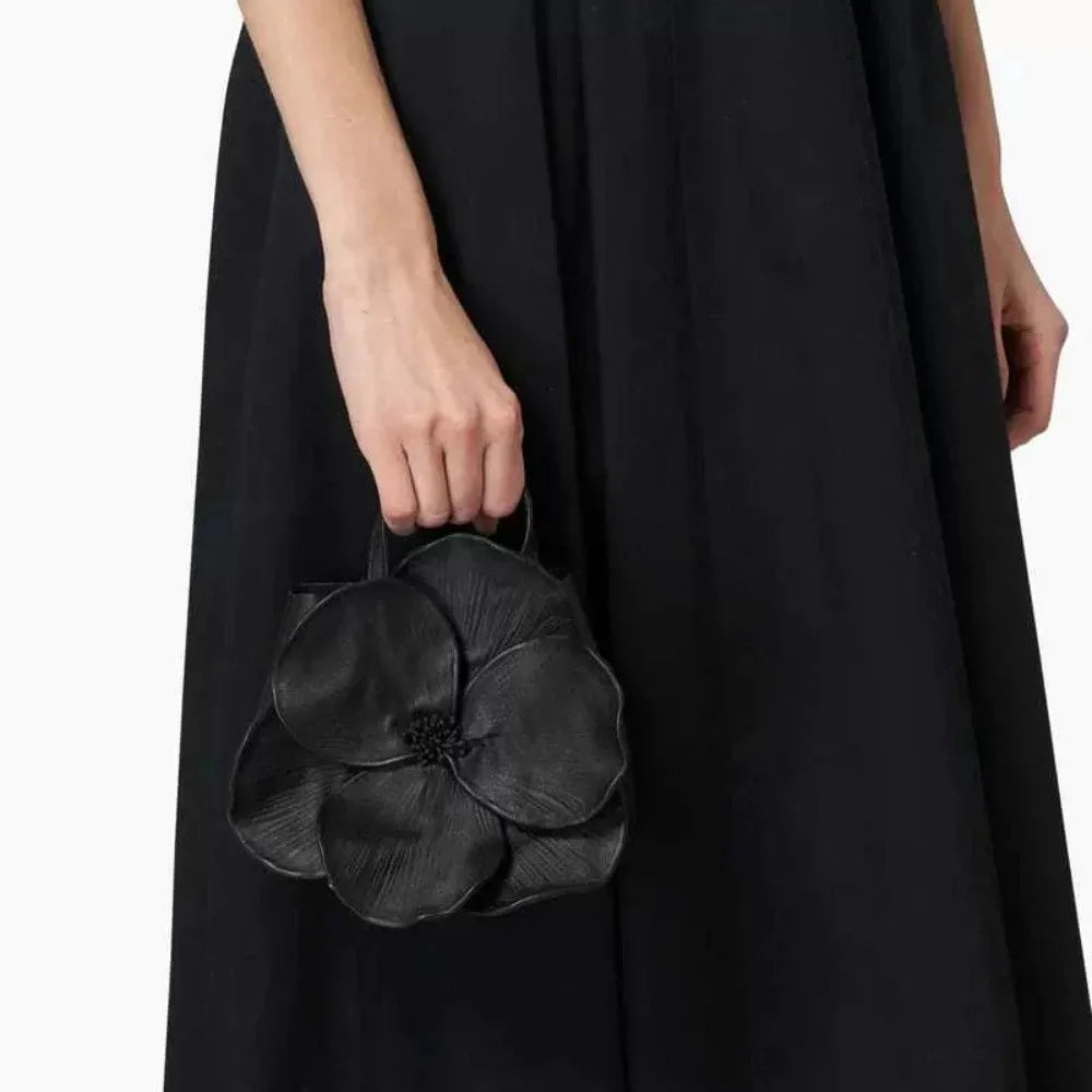 Floral PU Leather Handbag