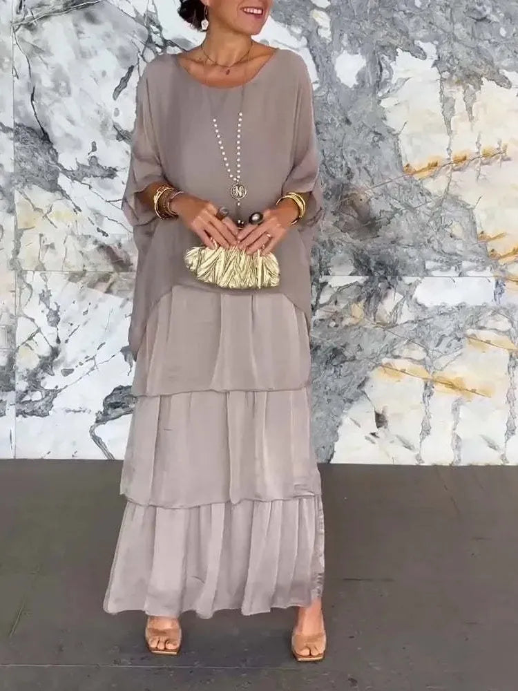 🎁Hot Sale 49% OFF✨ Timeless Elegance – Designer Flowy Dress