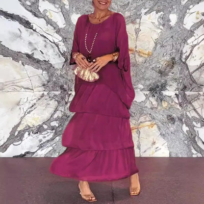 🎁Hot Sale 49% OFF✨ Timeless Elegance – Designer Flowy Dress