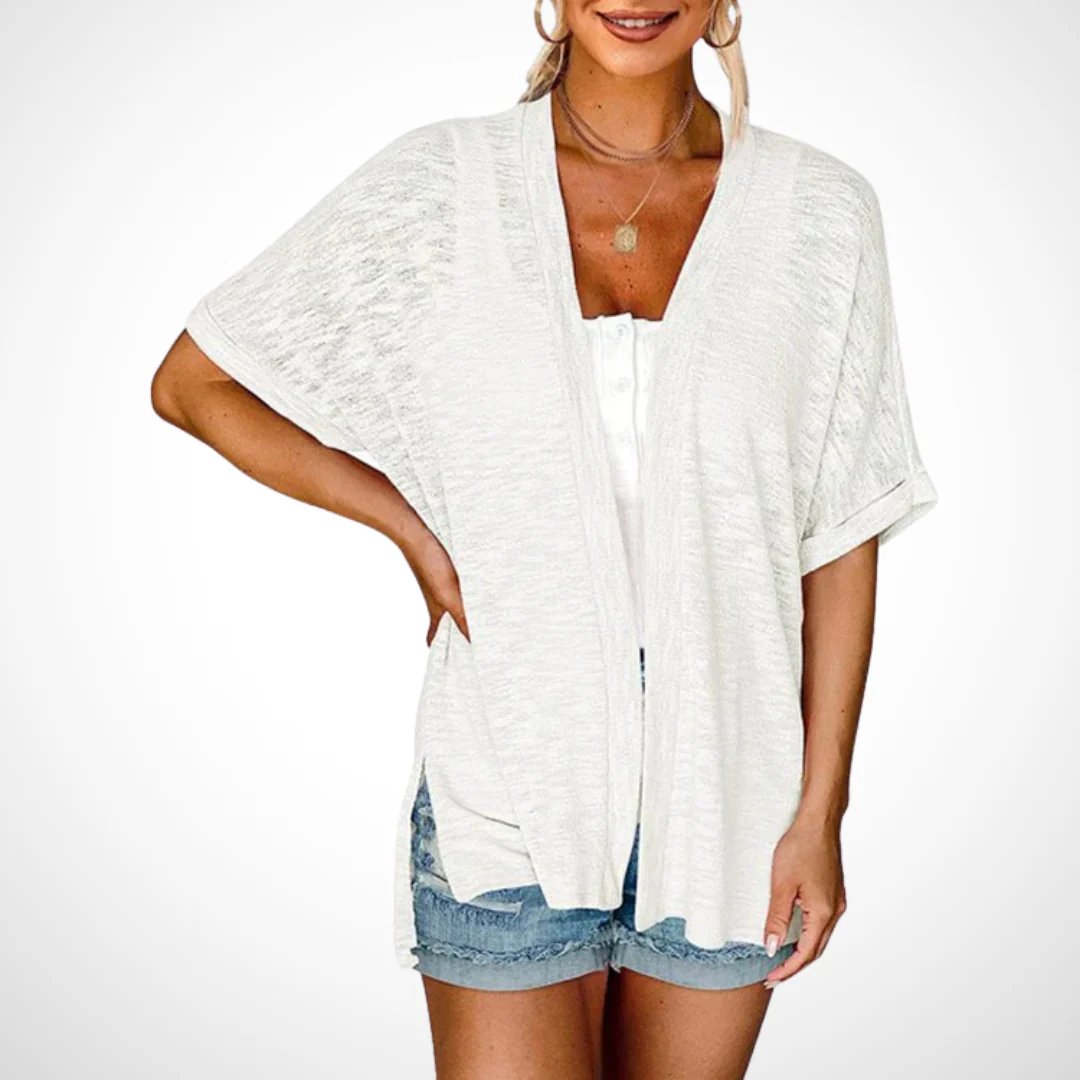 🔥Stylish Flowy Short Sleeve Cardigan