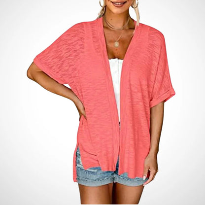 🔥Stylish Flowy Short Sleeve Cardigan