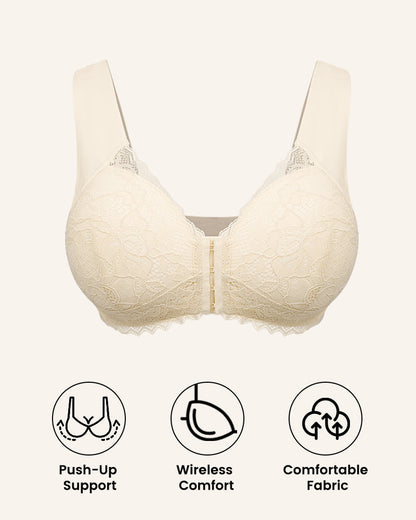 Front Closure '5D' Shaping  Wireless Bra