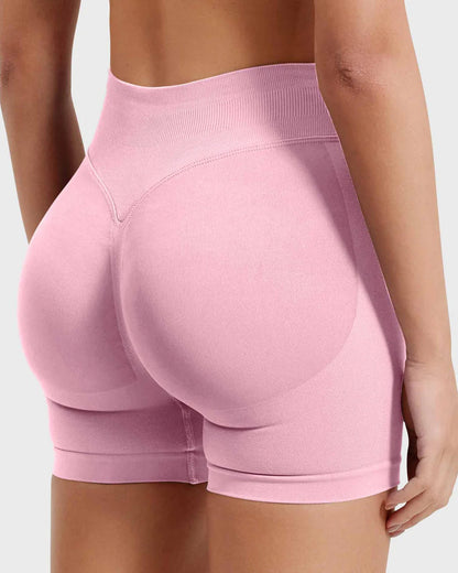 Scrunch Butt Lifting Seamless Workout Shorts for Women